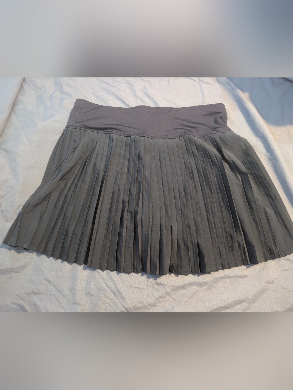 Pleated Women’s Skirt, Navy - acx